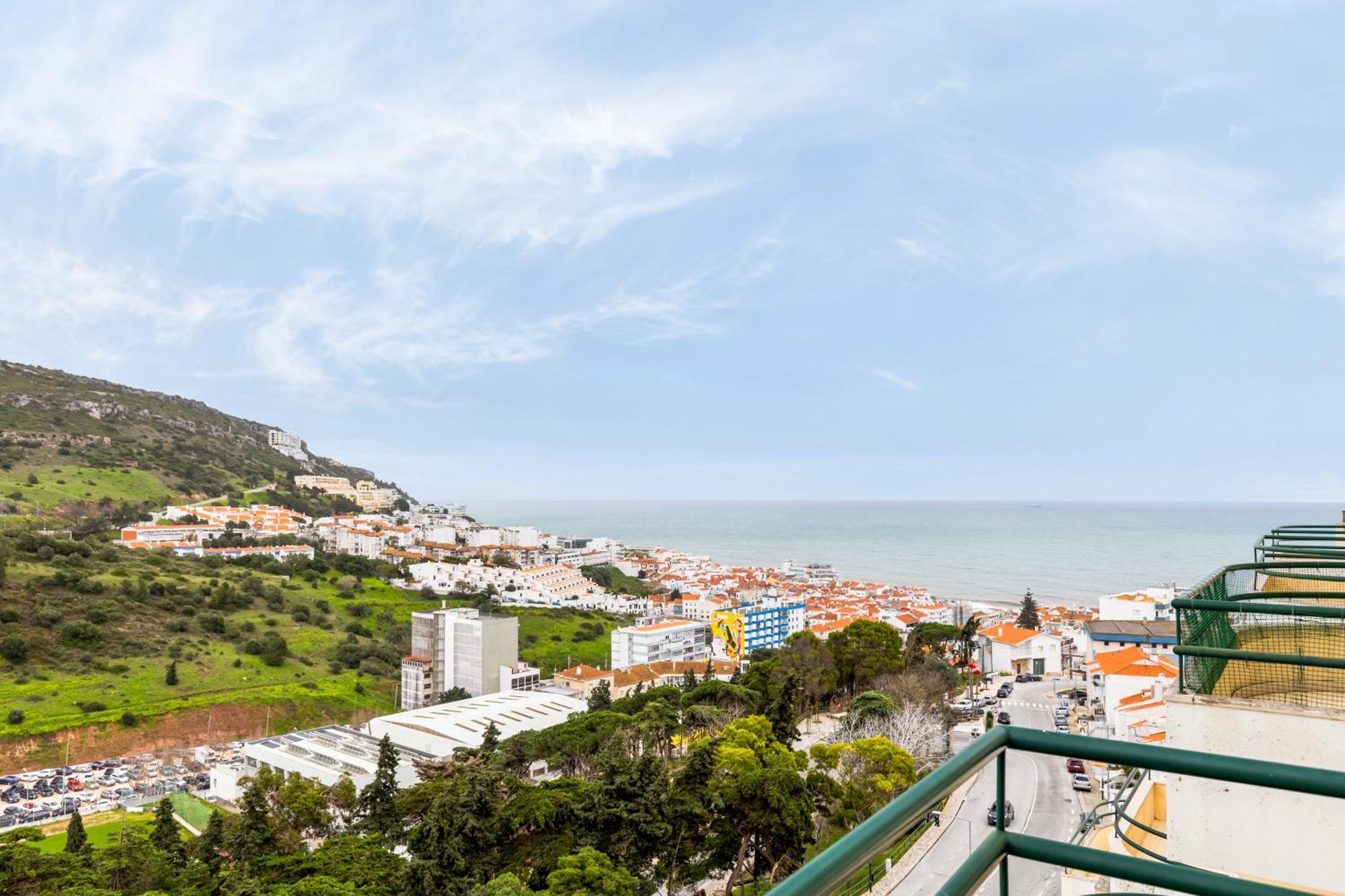 Apartamento Casa Do Mar - Sea View - Wifi - Barbecue Sesimbra Exterior foto